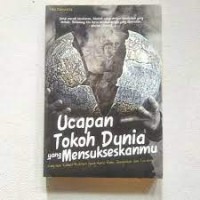Image of Ucapan tokoh manusia
